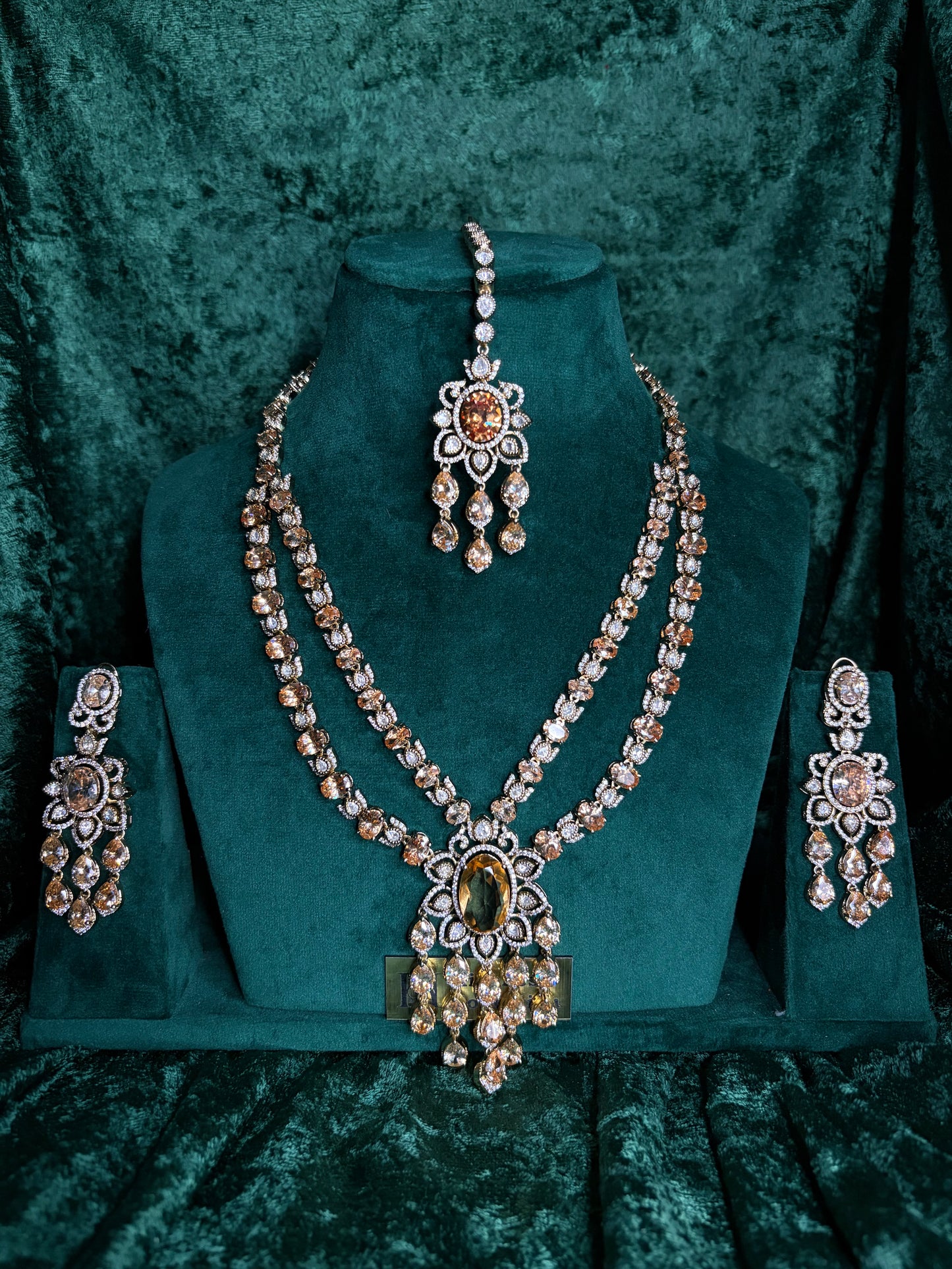 Champagne Pendant Necklace