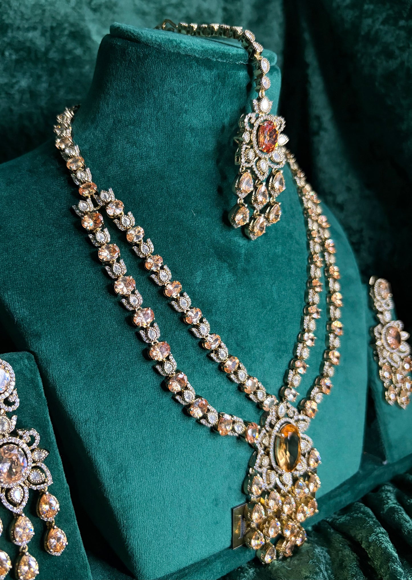 Champagne Pendant Necklace