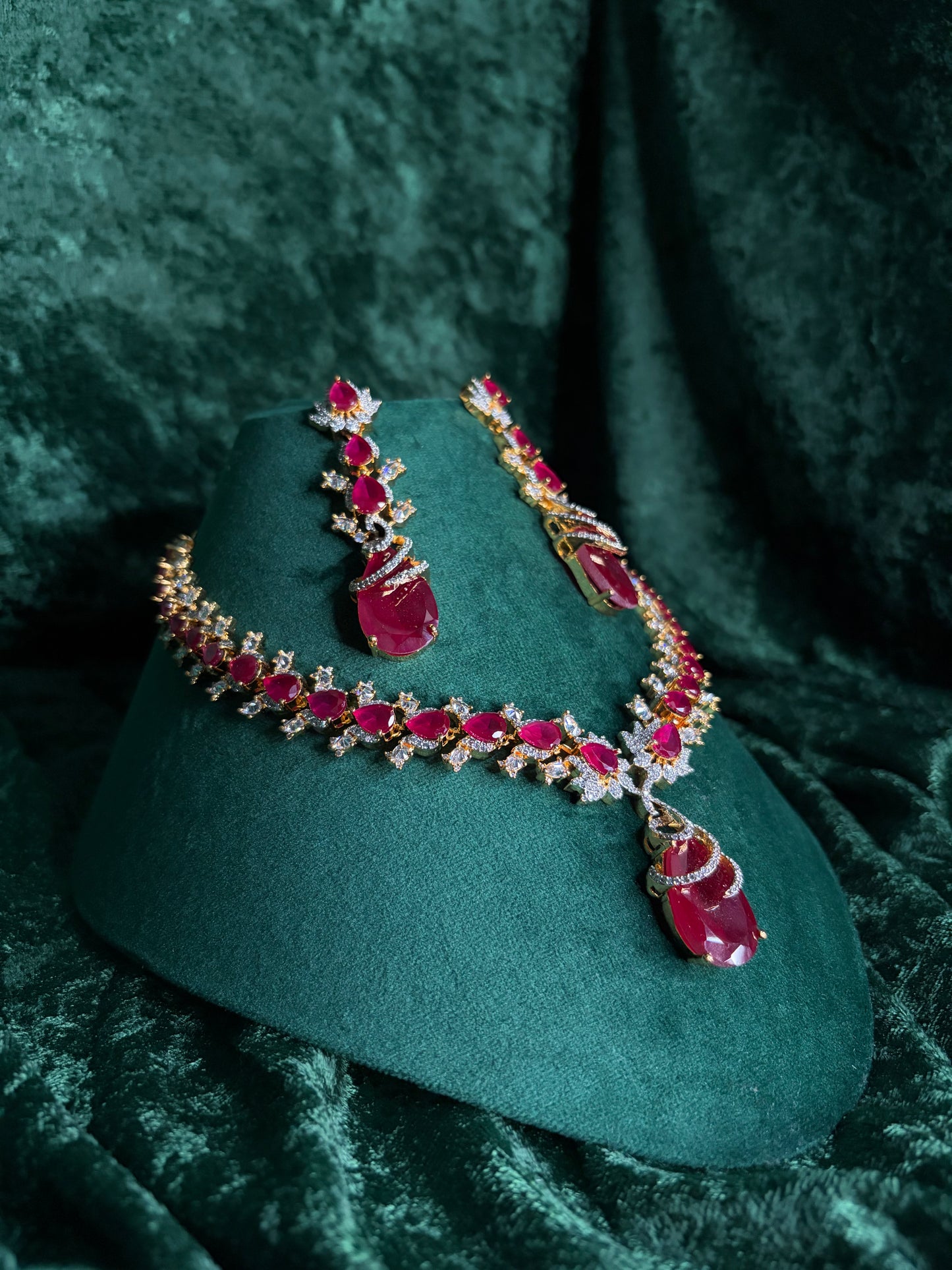 Ruby Pendant Drop