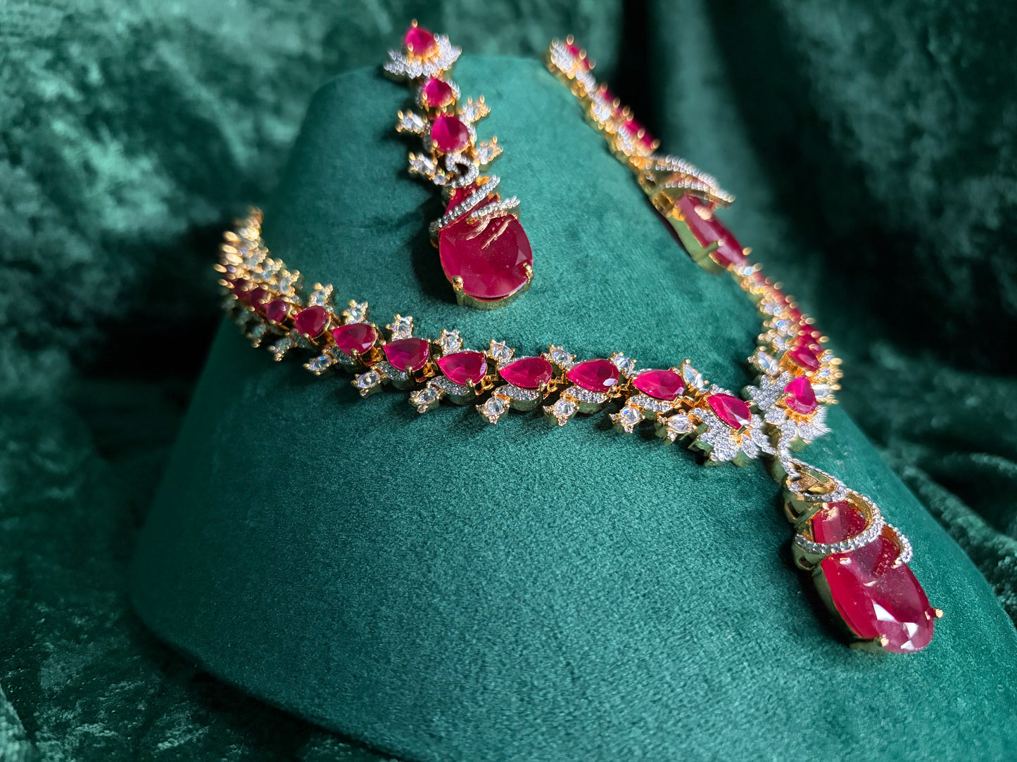 Ruby Pendant Drop