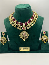 Load image into Gallery viewer, Ruby Kundan Necklace
