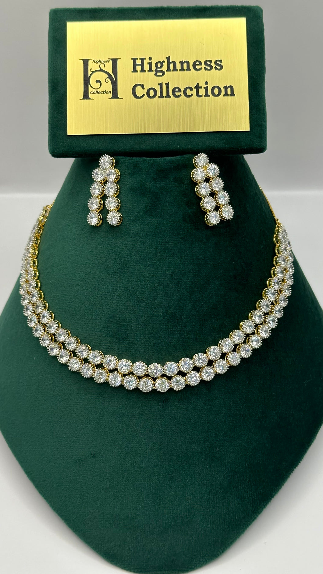 Two Tone Indo-western Necklace