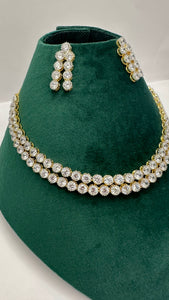 Two Tone Indo-western Necklace