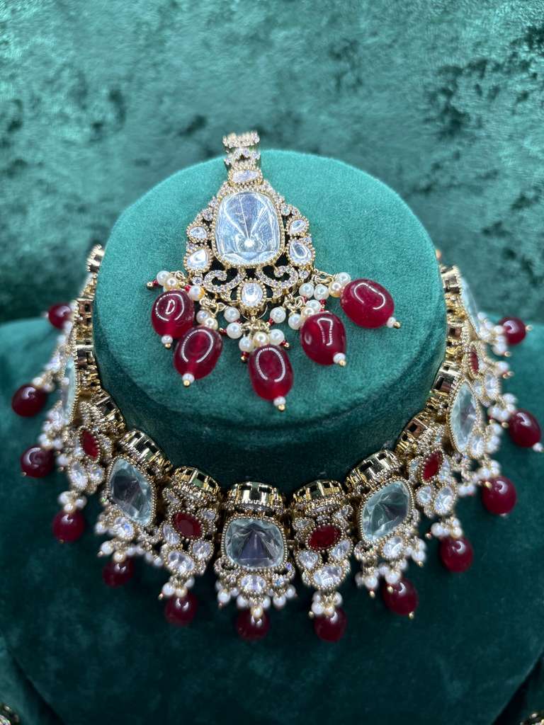 Victorian Moissanite Choker