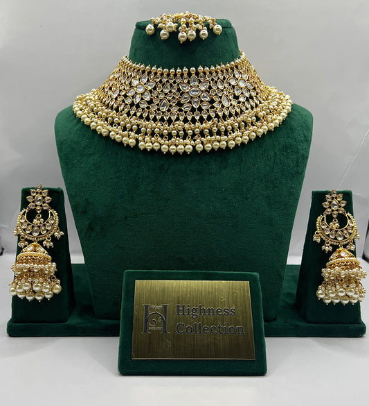 Paachi Kundan Choker Necklace