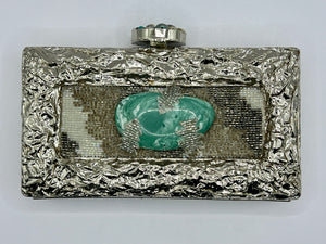 Metal Marble Purse