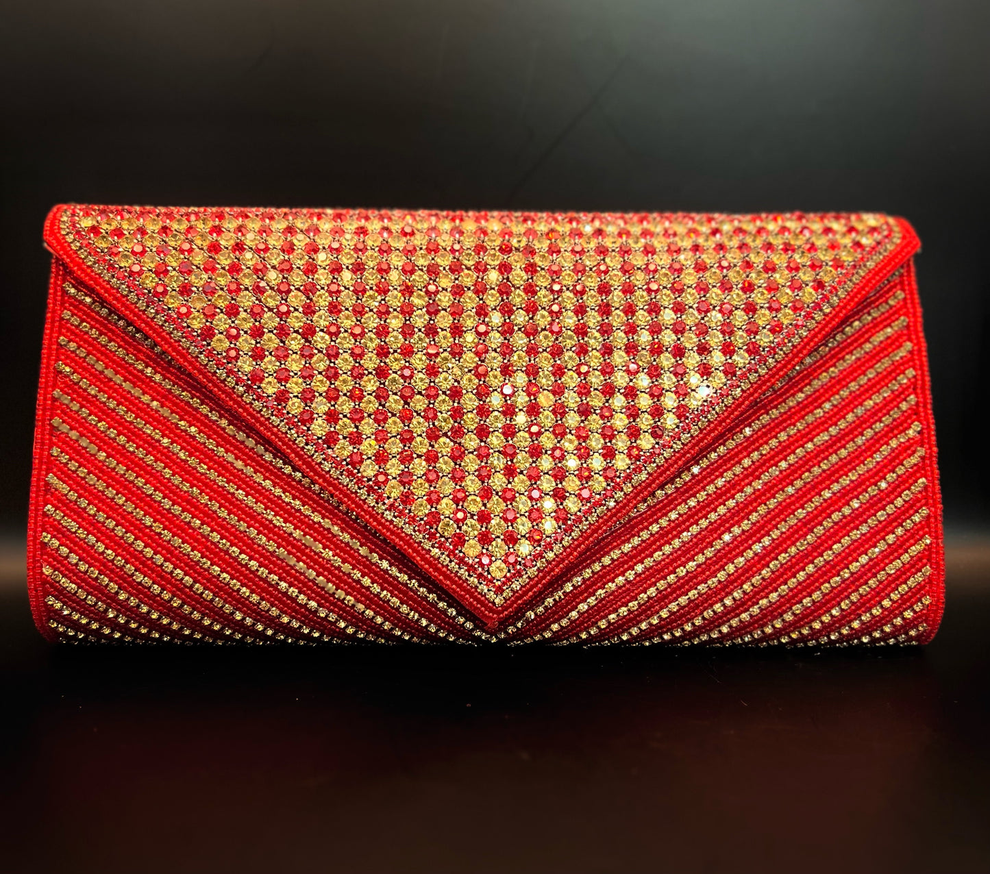 Red and Gold Purse
