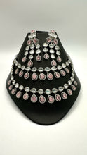Load image into Gallery viewer, Kundan Silver Necklace
