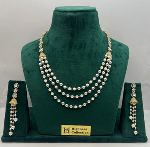 Triple Pearl Line Set