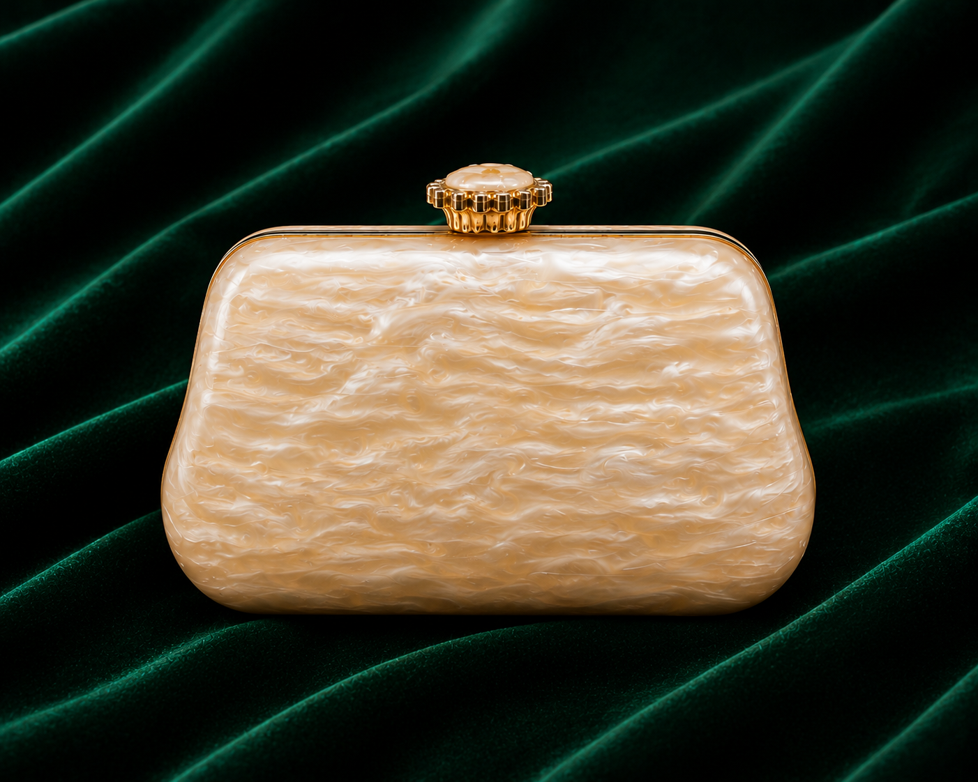 Moonstone Luxe Clutch