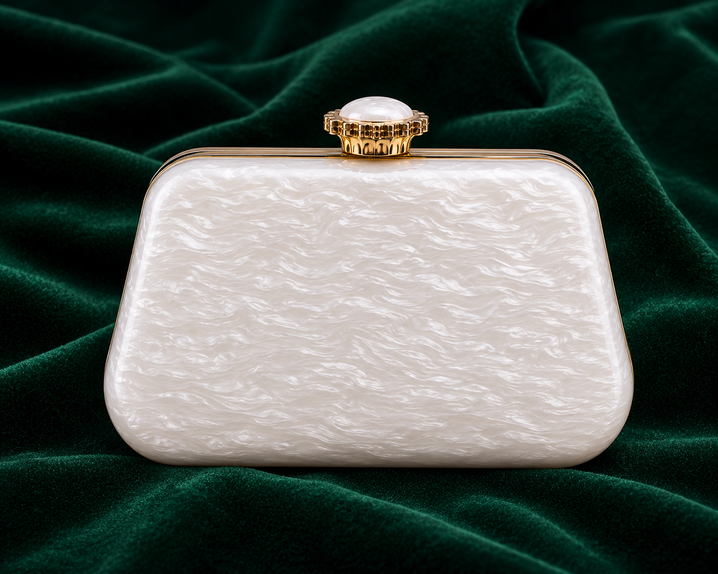 Moonstone Luxe Clutch