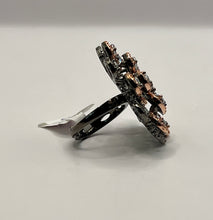 Load image into Gallery viewer, Black Rose Gold Ring
