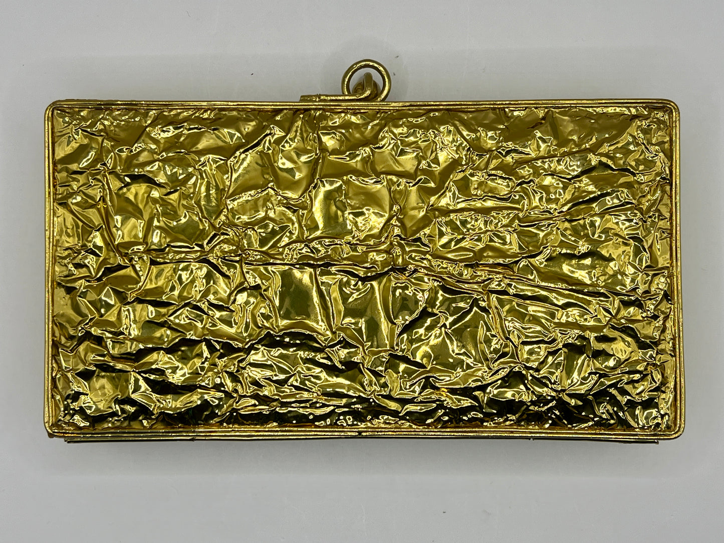 Gold Natural Stone Clutch