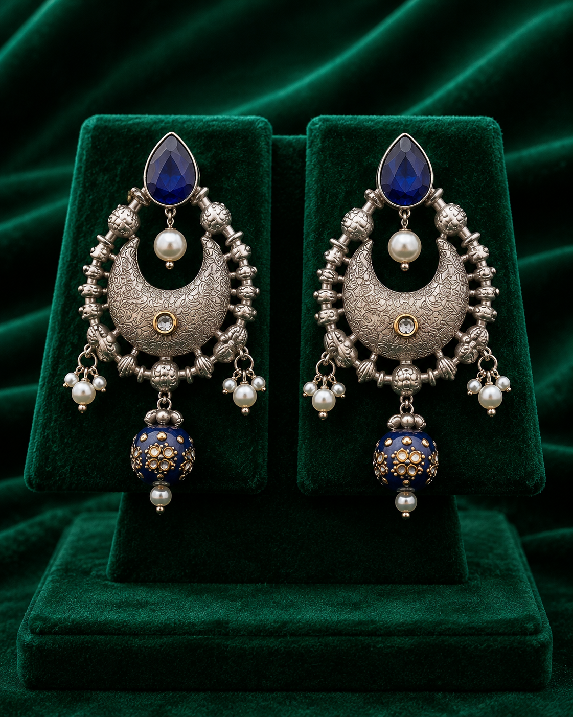 Oxidize Royal Filigree Necklace