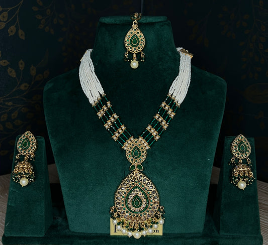 Polki Green Mala