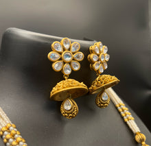 Load image into Gallery viewer, High Gold Polki Kundan Necklace
