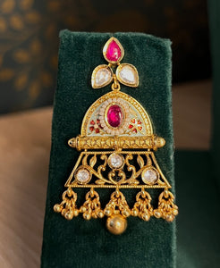 Ruby Meenakari Necklace