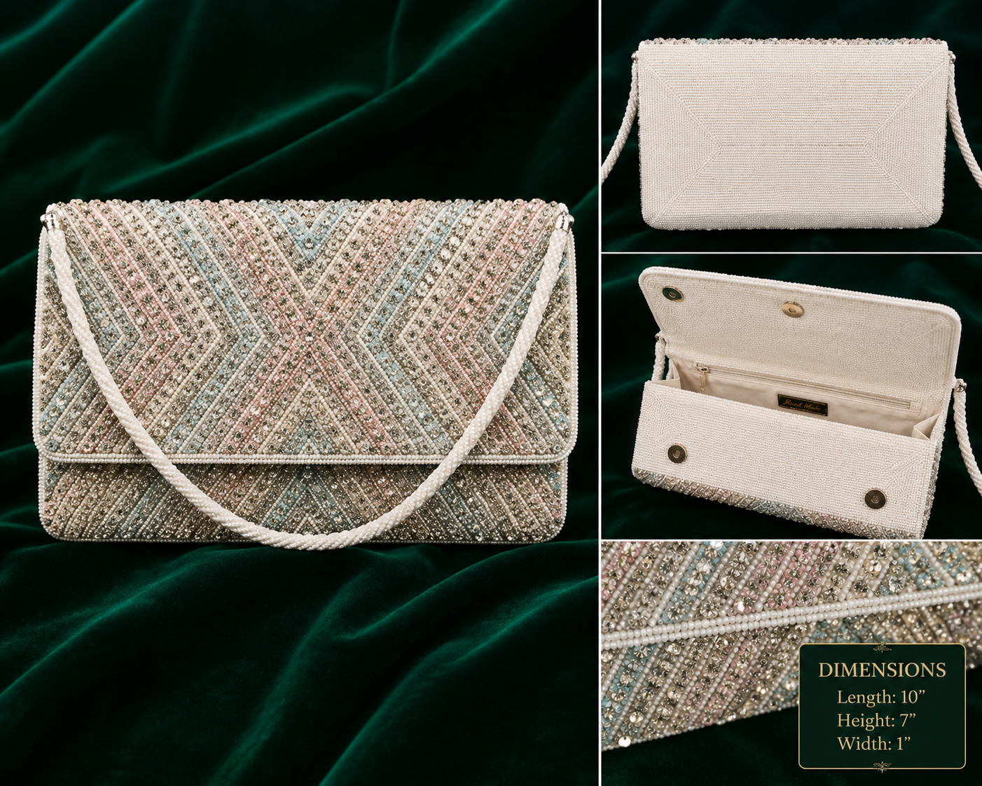 Rose Quartz Radiance Clutch