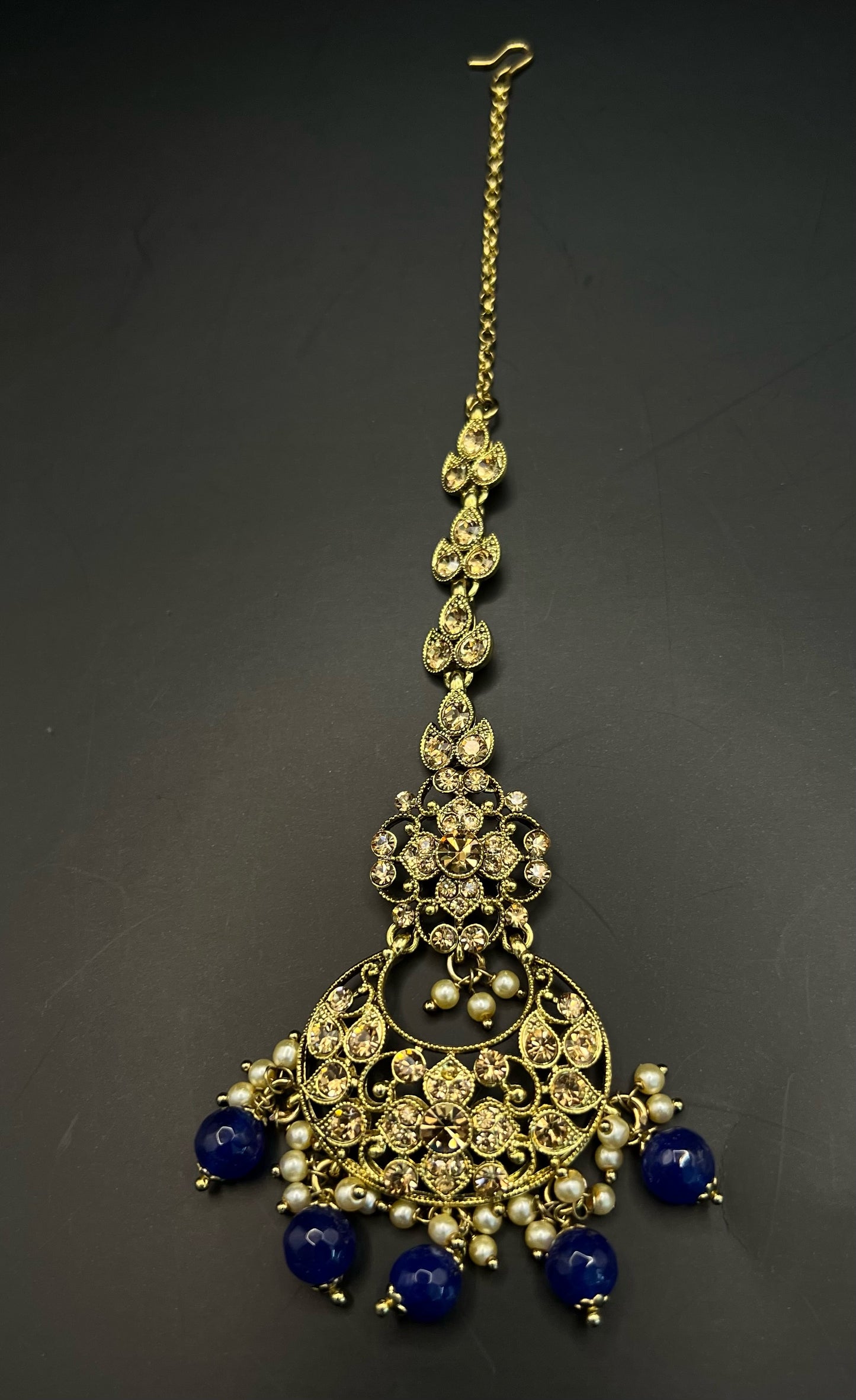 Blue Imitation Choker