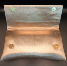 Load image into Gallery viewer, Rose Gold/Silver Metallic Clutch
