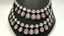 Load image into Gallery viewer, Kundan Silver Necklace
