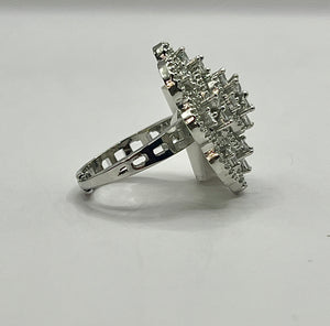 Silver Flower Ring