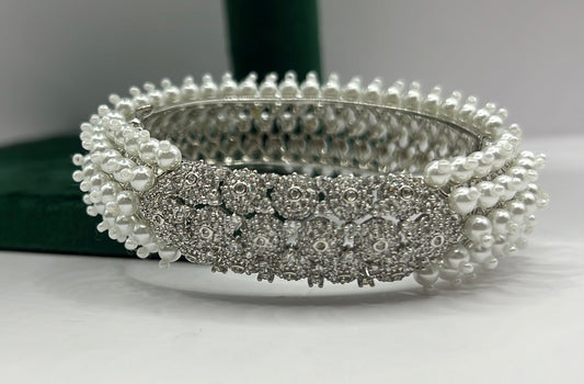 Pearl Silver Bracelet
