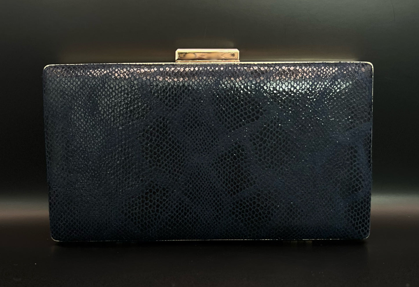 Faux Snakeskin Purse