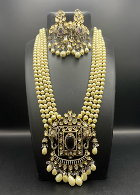 Royal Elephant Pearl Necklace