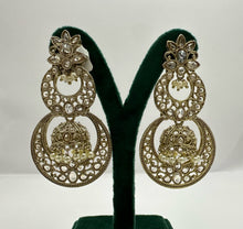 Load image into Gallery viewer, Moon Jhumka Earrings
