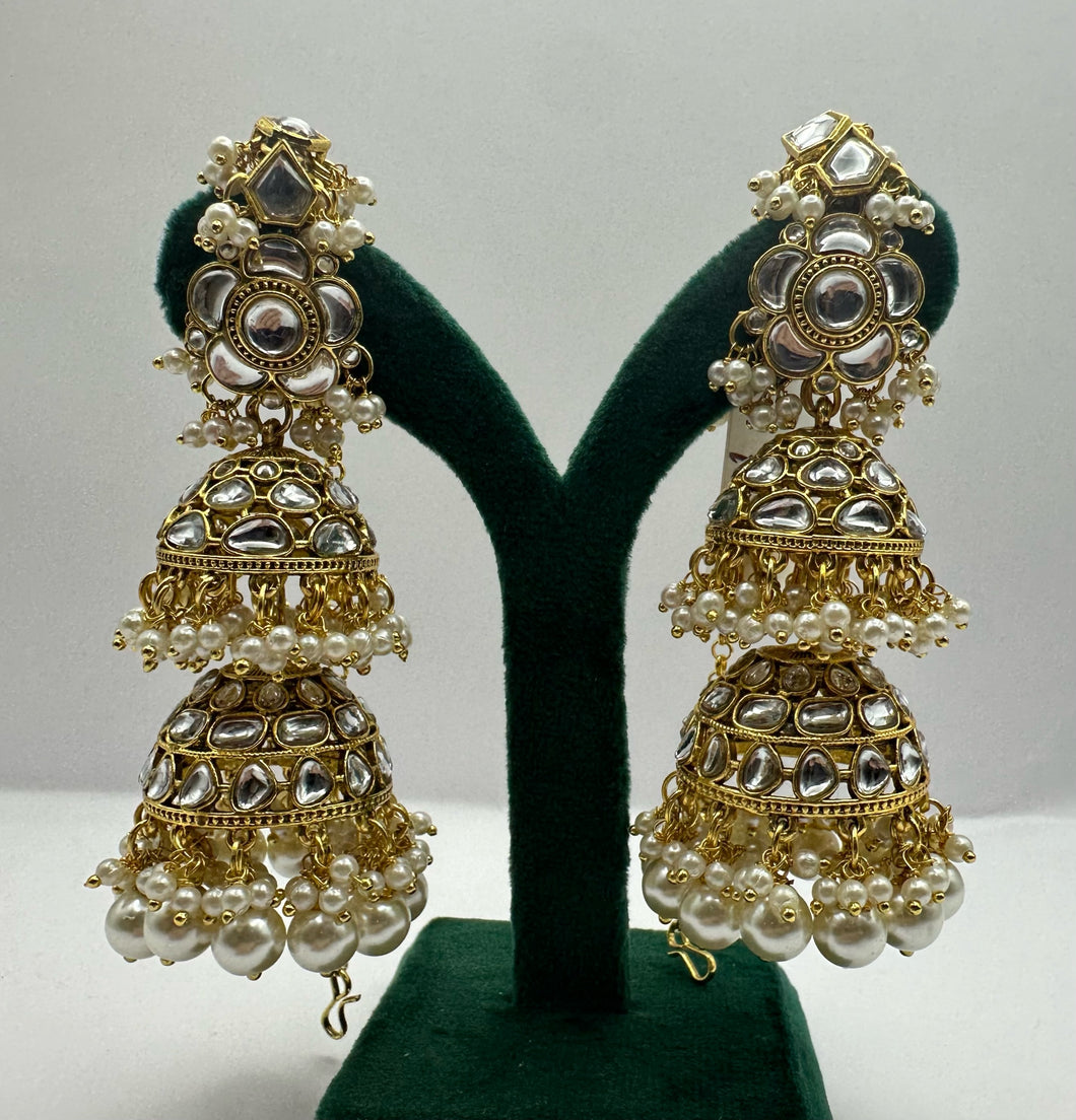 Layered Jhumkas