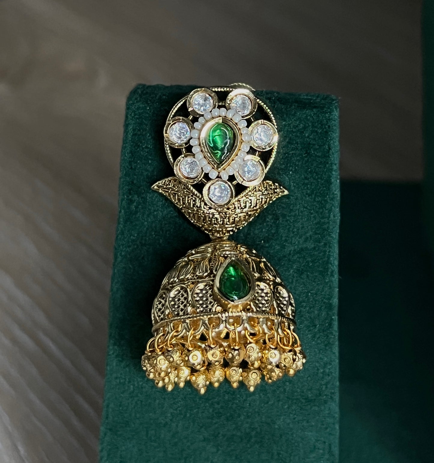 Matte Kundan Long Necklace