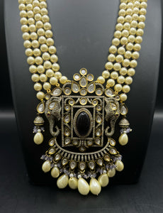 Royal Elephant Pearl Necklace