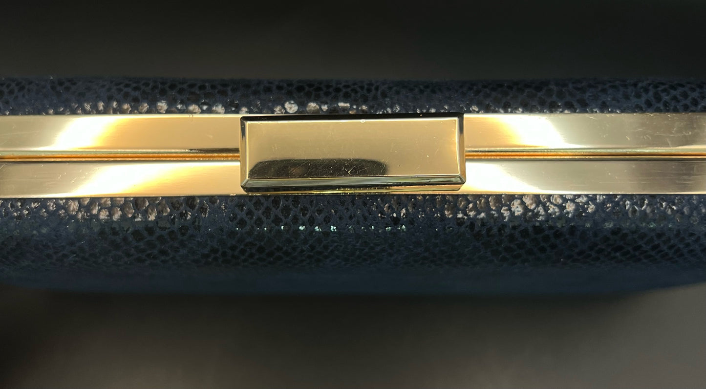 Faux Snakeskin Purse