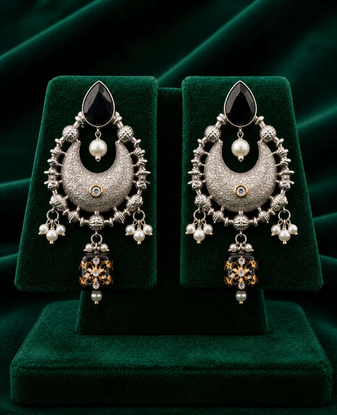 Oxidize Royal Filigree Necklace