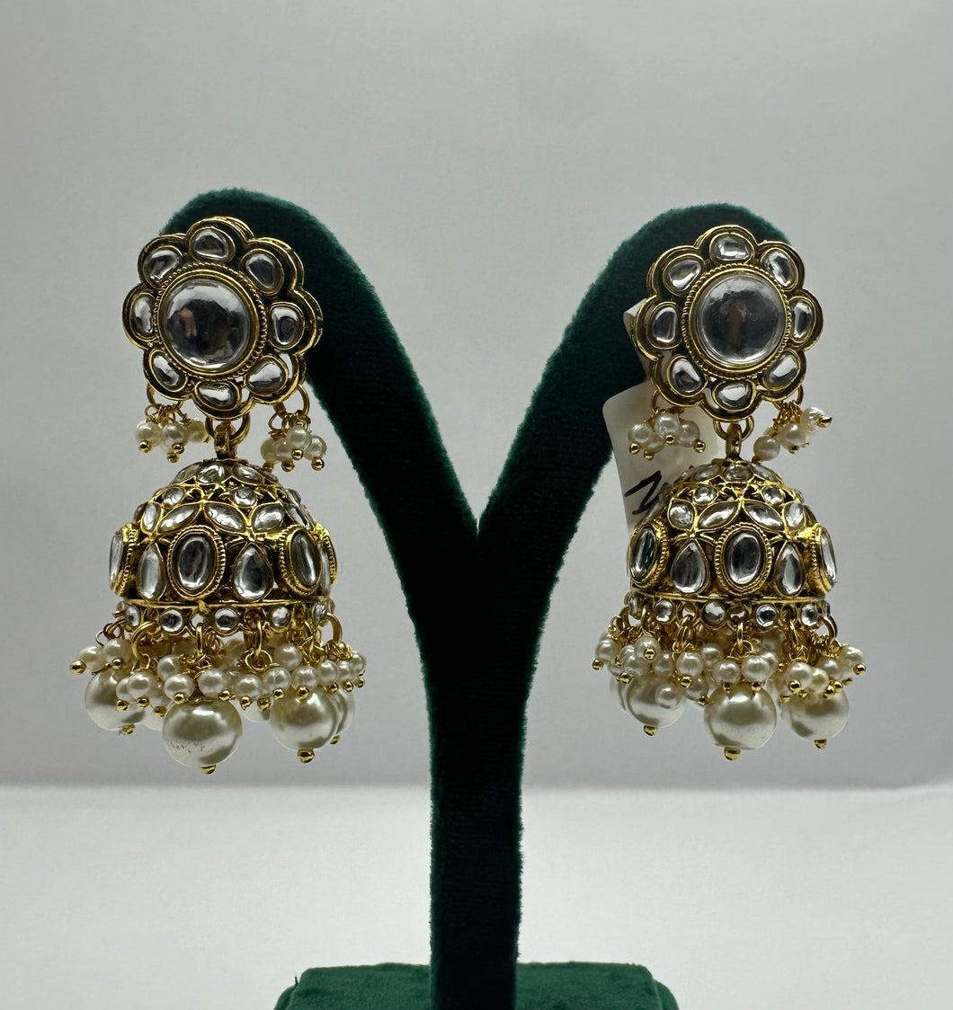 Gold Jhumka