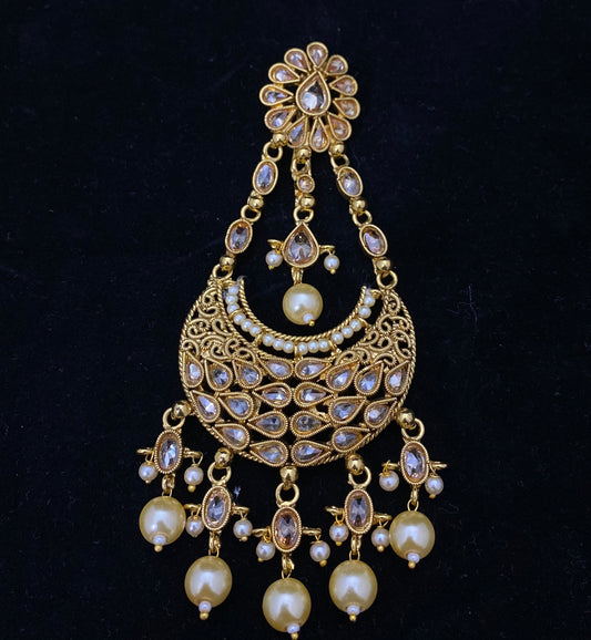 Polki Gold Jhumar/Paasa