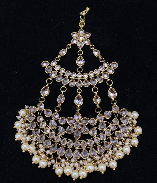 Polki Kundan Pearl Jhumar/Paasa