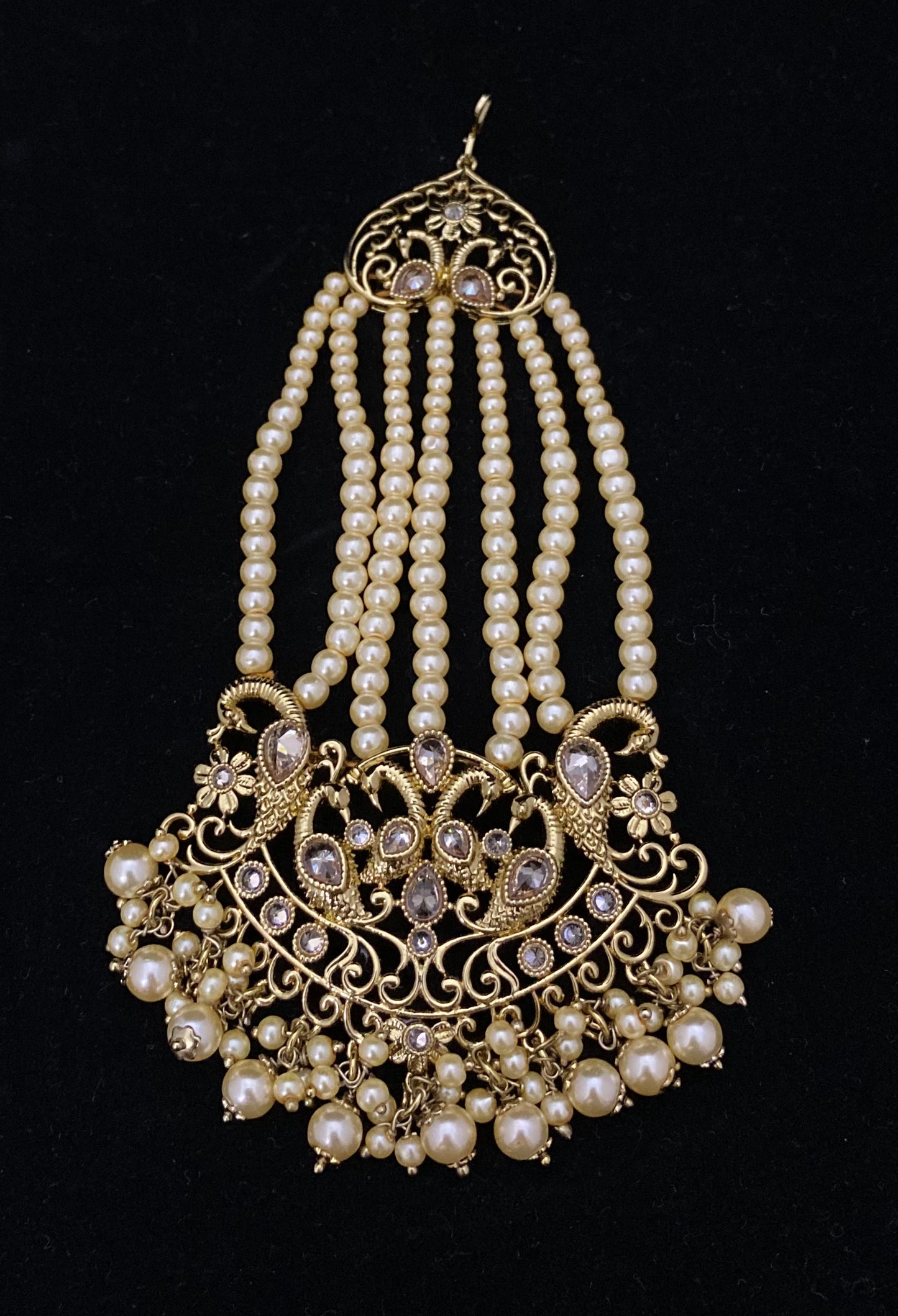 Pearl Copper Jhumar/Paasa