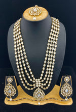 Load image into Gallery viewer, White Polki Long Necklace
