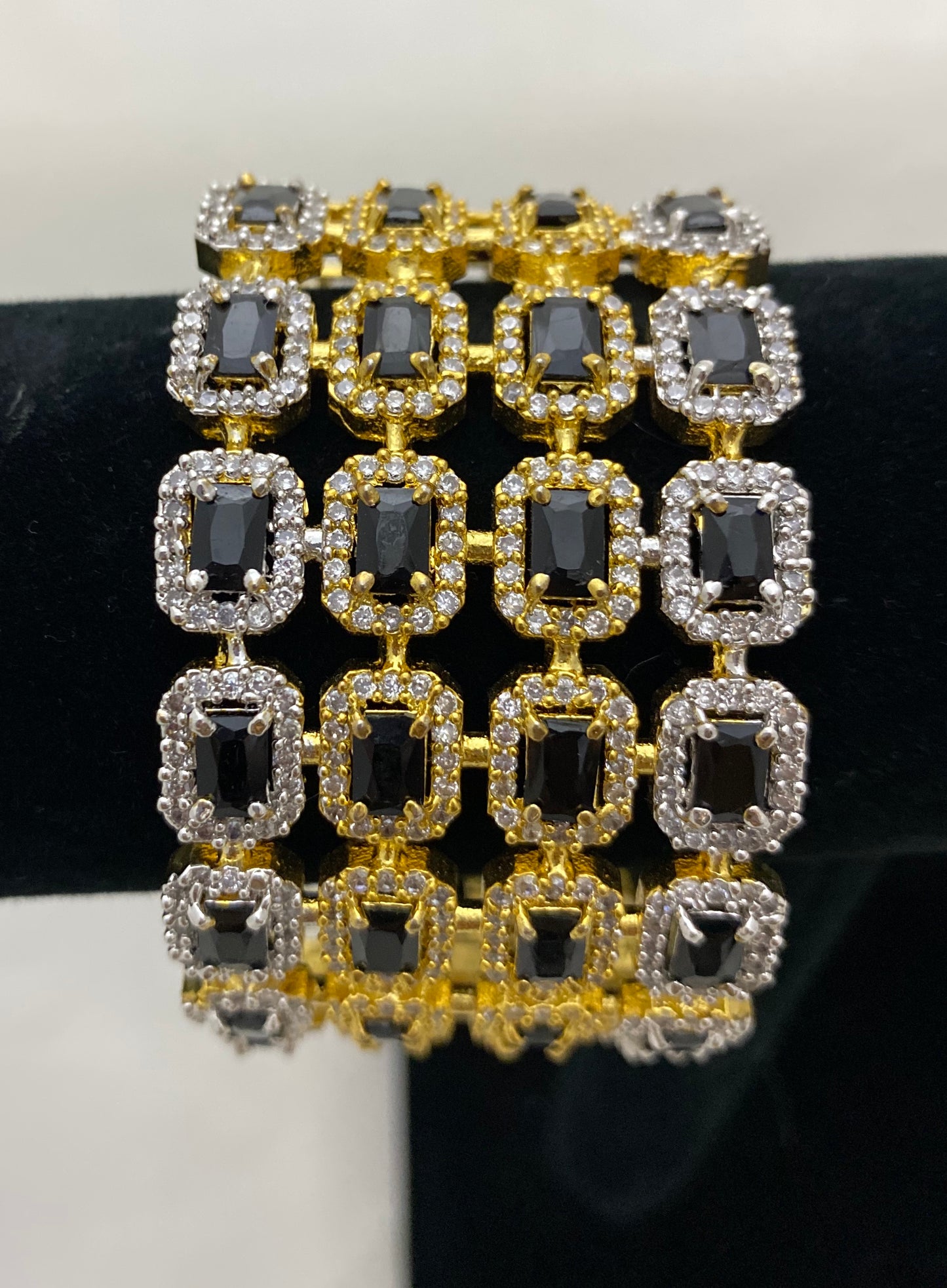 Black Two Tone Bracelet