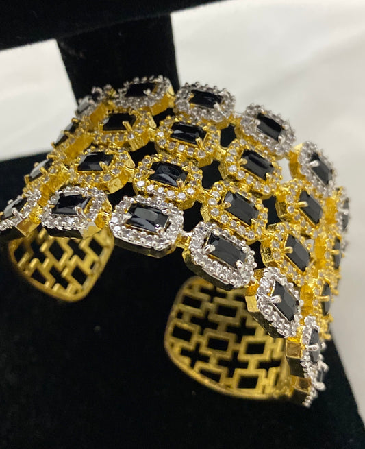 Black Two Tone Bracelet