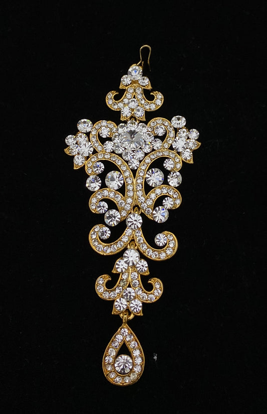 Rose Gold Imitation Jhumar/Paasa