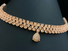 Load image into Gallery viewer, Peach Rose Gold Necklace
